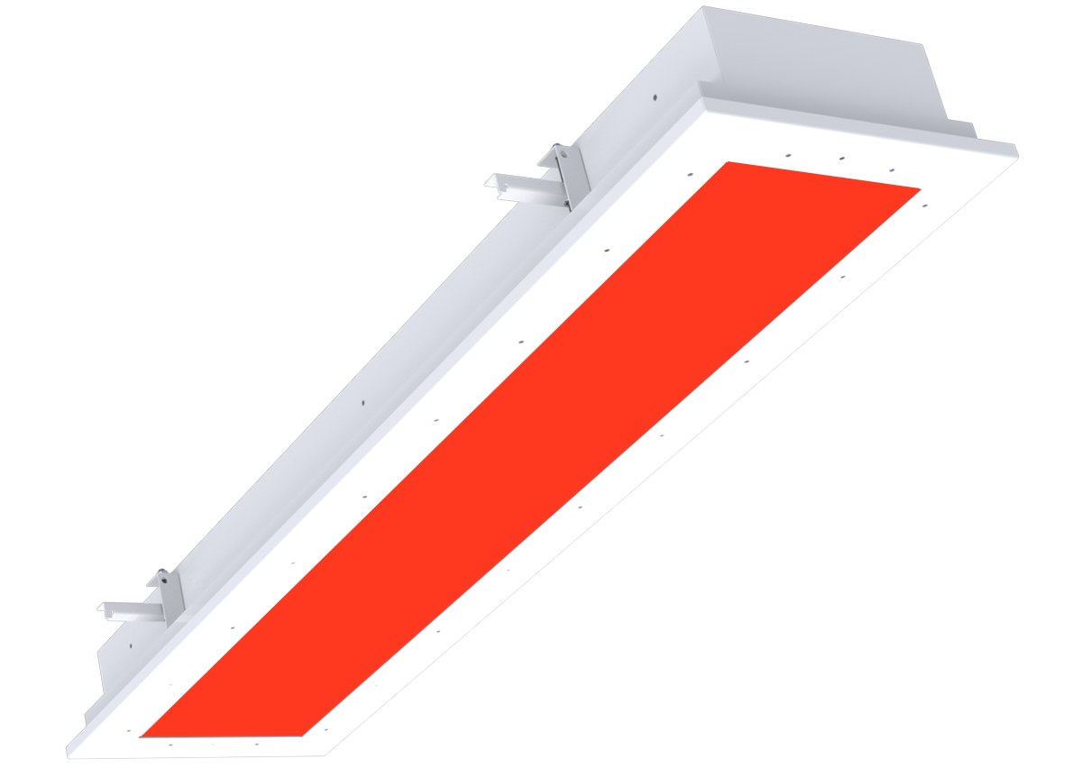 Main product image for Amico's Lights Cleanroom Series 1' x 4' Cleanroom Red