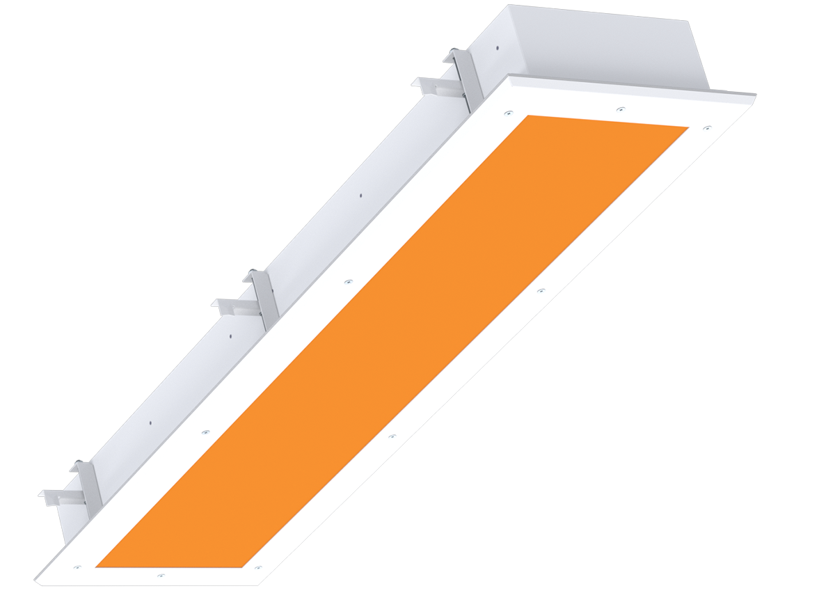 Main product image for Amico's Lights Cleanroom Series 1' x 4' Cleanroom Universal Amber