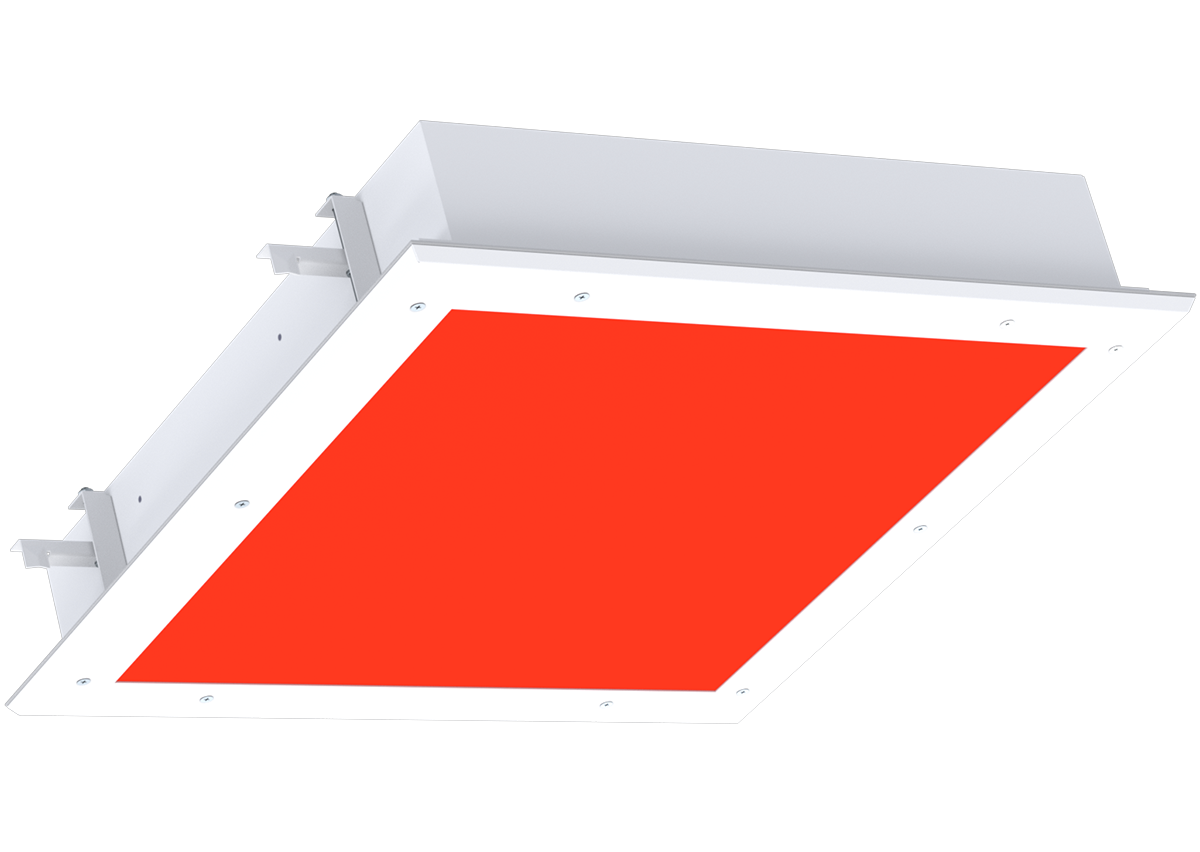Main product image for Amico's Lights Cleanroom Series 2' x 2' Cleanroom Universal Red