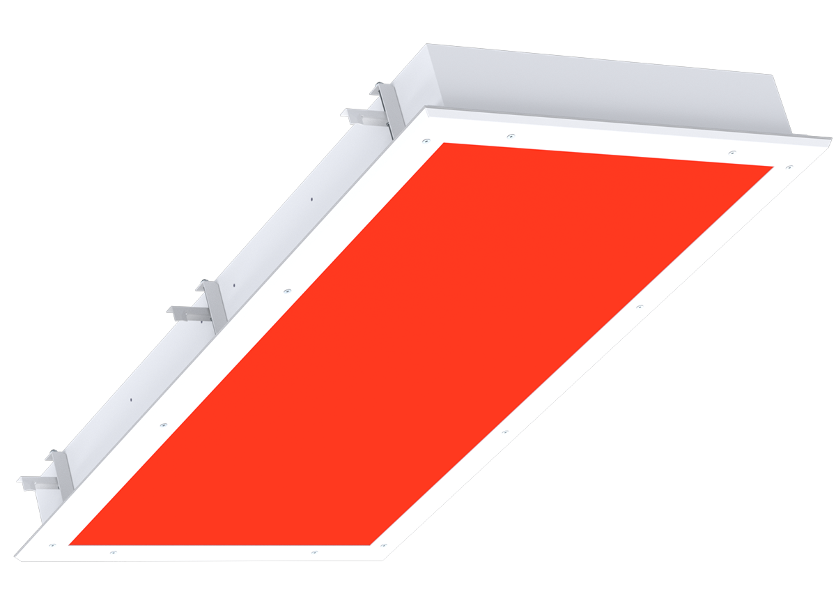 Main product image for Amico's Lights Cleanroom Series 2' x 4' Cleanroom Universal Red