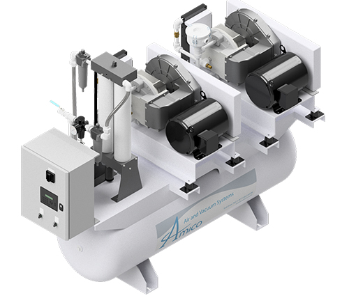 Main image for Amico's Lab Air System Horizontal Tank Mount