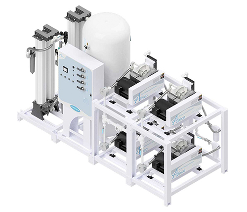 Main image for Amico's NFPA Quadruplex SCD Modular Stack Mount
