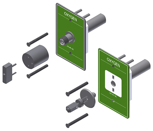 Main image for Amico's Outlet Locking Device: Ohmeda and DISS