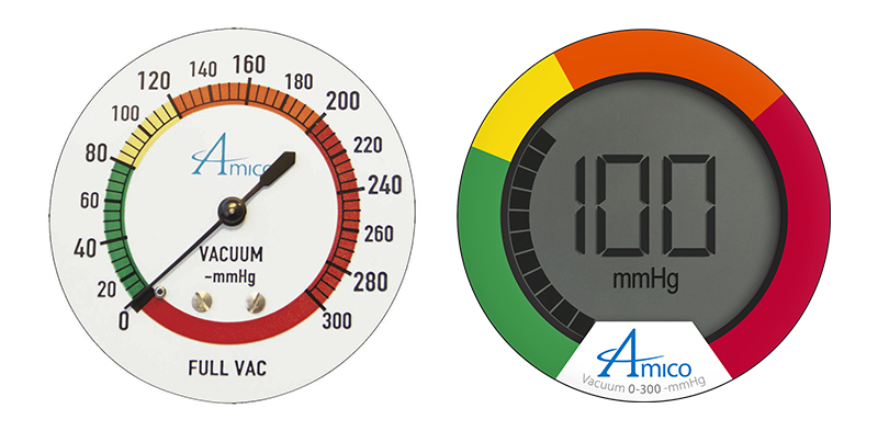 Analog or digital gauge