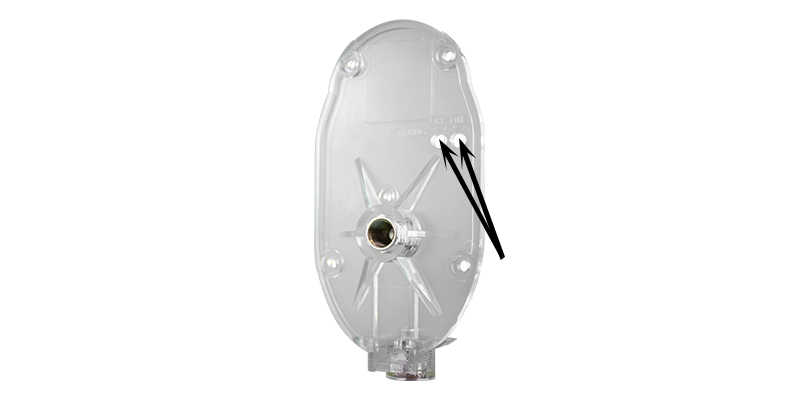 Back Plate with Access to Timing Valves
