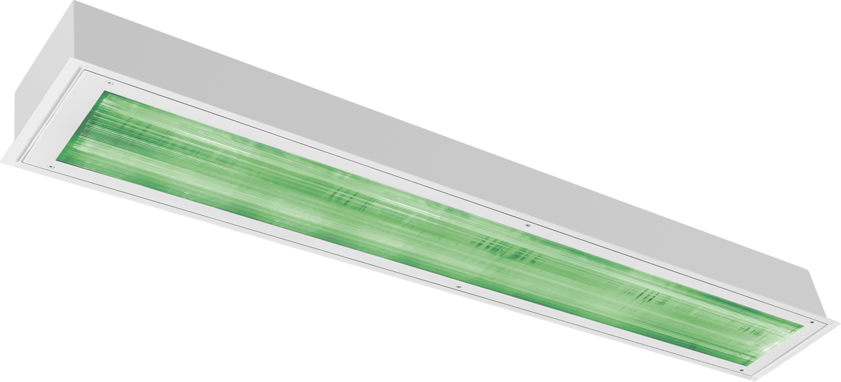 Main product image for Amico's Lights Solar Surgical 1' x 4' Luminaire Green and White